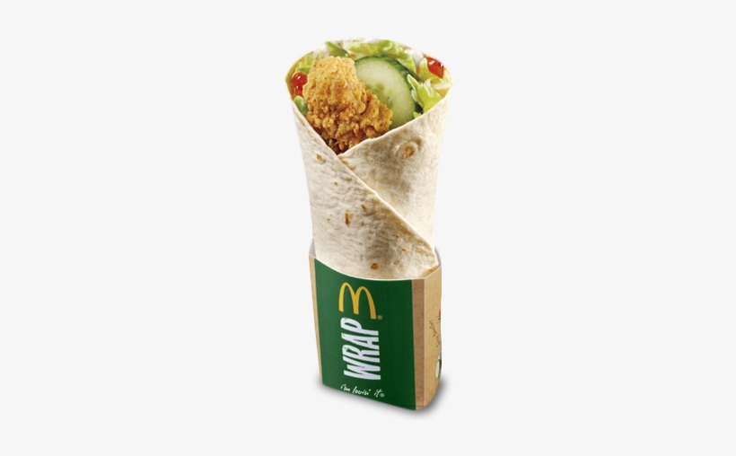 Sweet chilli crispy chicken wrap from McDonald's